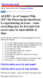 Mobile Screenshot of firescan.net